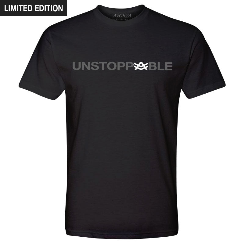MT8 Limited Edition Black Fitted T-Shirt Unstoppable