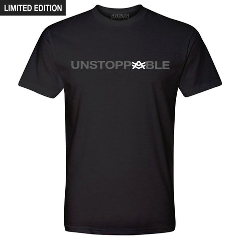 MT8 Limited Edition Black Fitted T-Shirt Unstoppable
