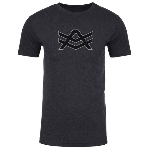 MT6 Dark Grey Fitted T-Shirt Black/White AV Logo