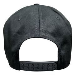 HS15 Black Baseball Cap Snapback Black AV Logo